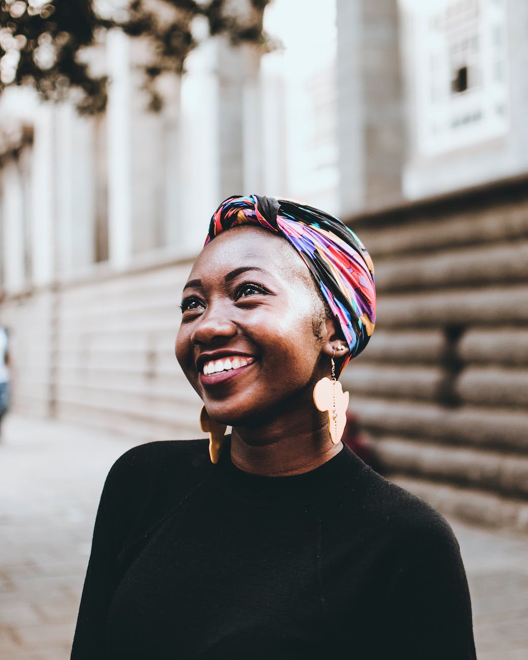 photo of woman wearing headscarf